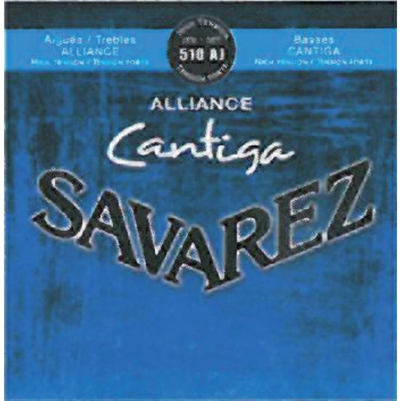 Savarez 7165343 Struny do gitary klasycznej Cantiga 510